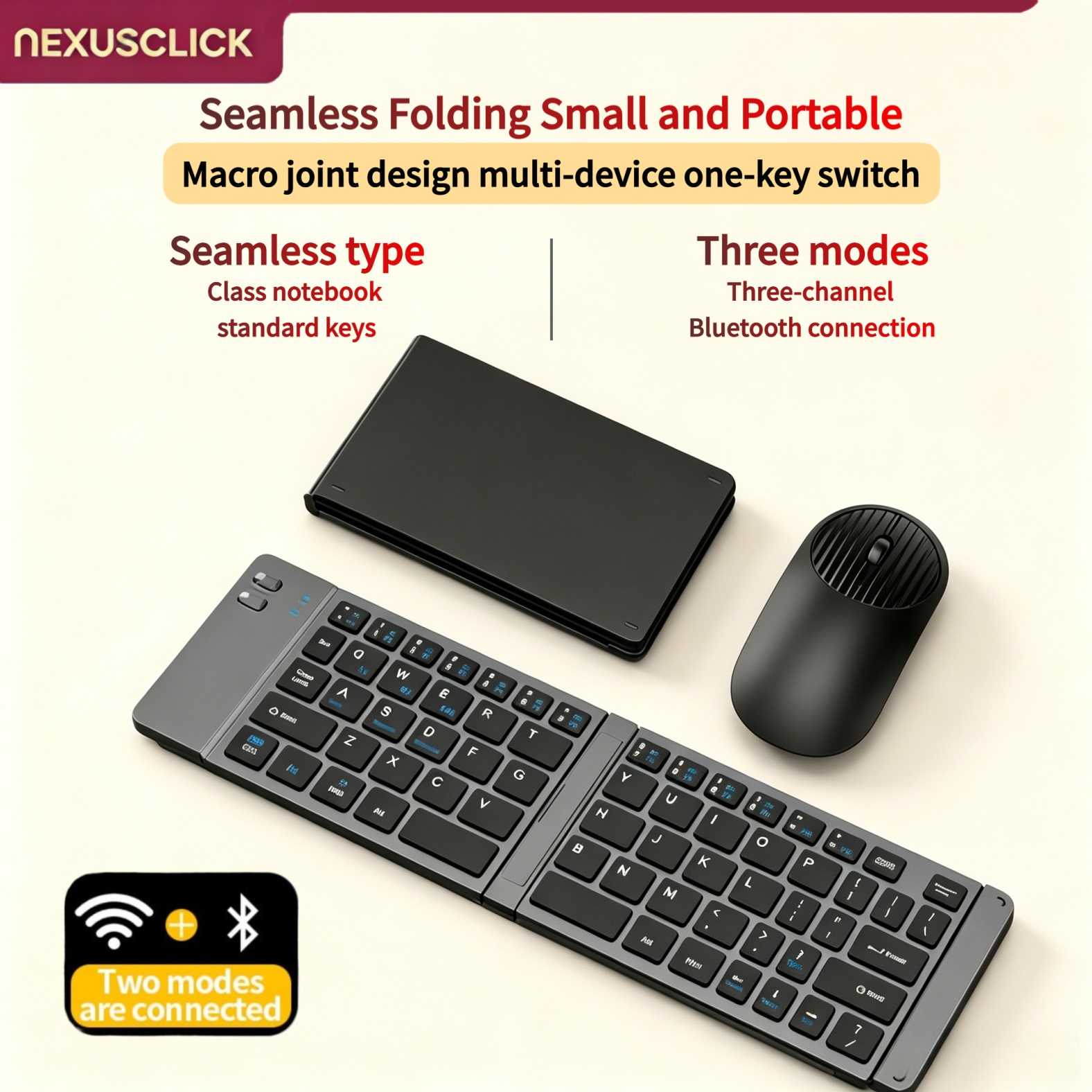 Gaming Keyboard And Mouse Combo Wireless - Conjunto de teclado e mouse sem