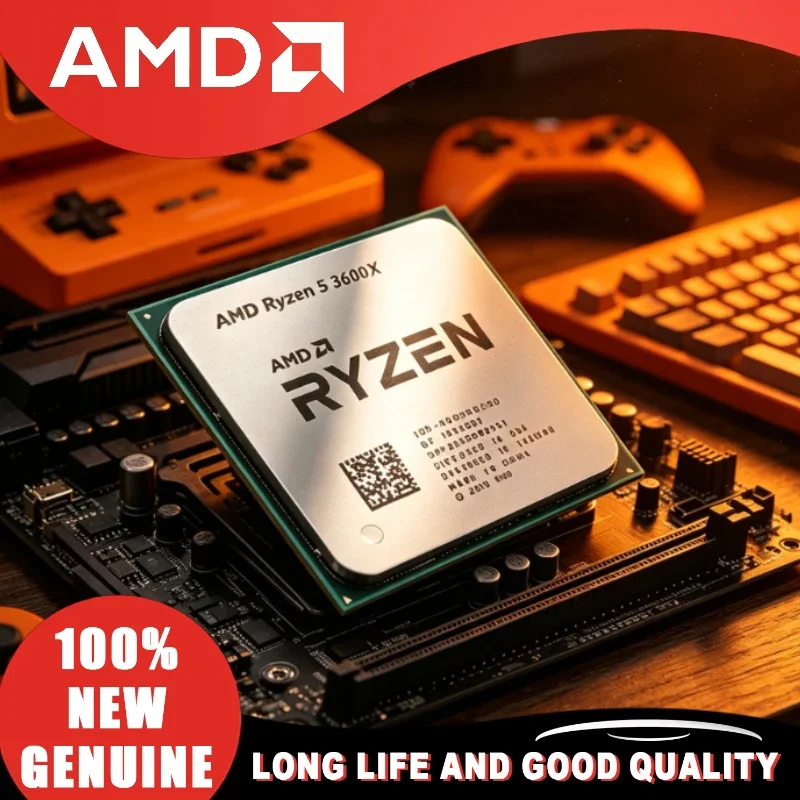Amd Cpu Ryzen 5 - Processador AMD Ryzen 5 3600X 100%
