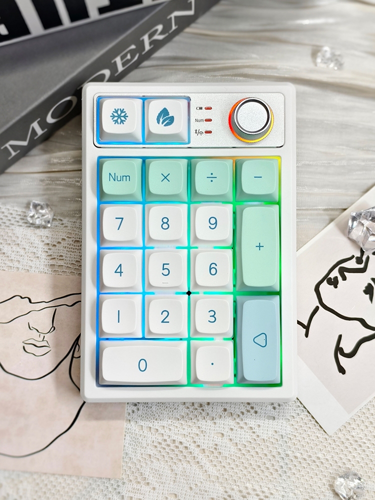 Gaming Keyboard No Number Pad - Teclado Mecânico Mini Gamer Programável KEYCOOL