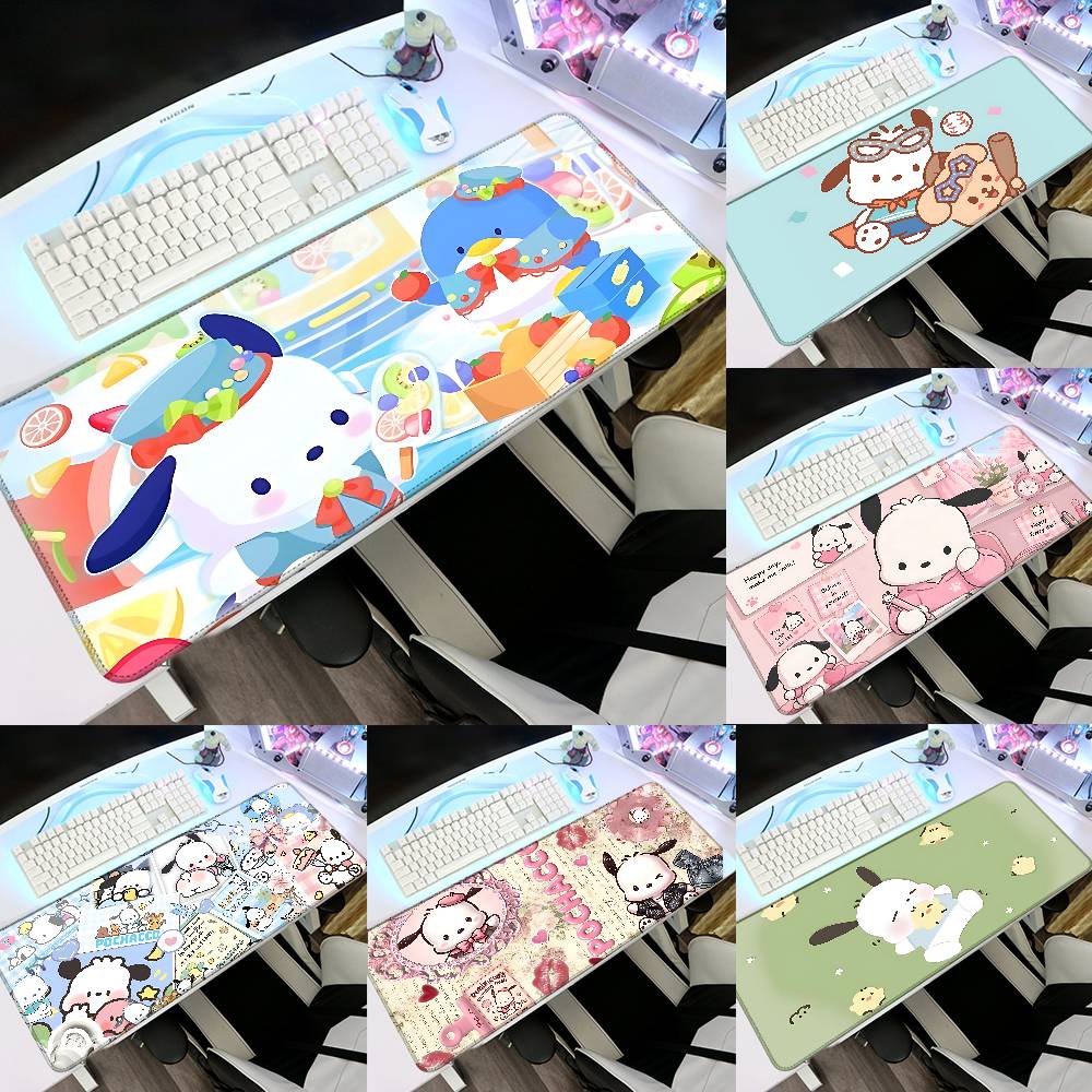 Gaming Keyboard Top - Mouse Pad P-Pochacco Fofo de Borracha