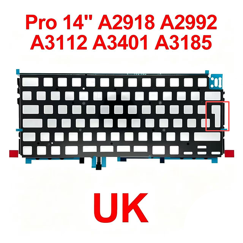 Gaming Keyboard Backlit - Novo Teclado Retroiluminado para Laptop UK