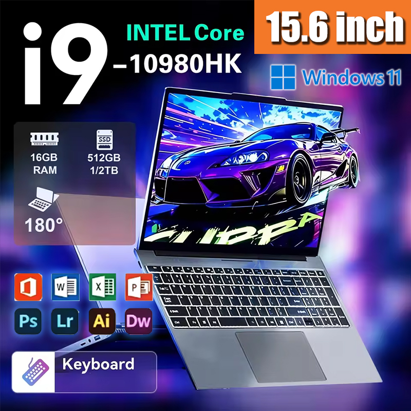 Gaming Keyboard Backlit - Notebook Portátil Firm 15.6