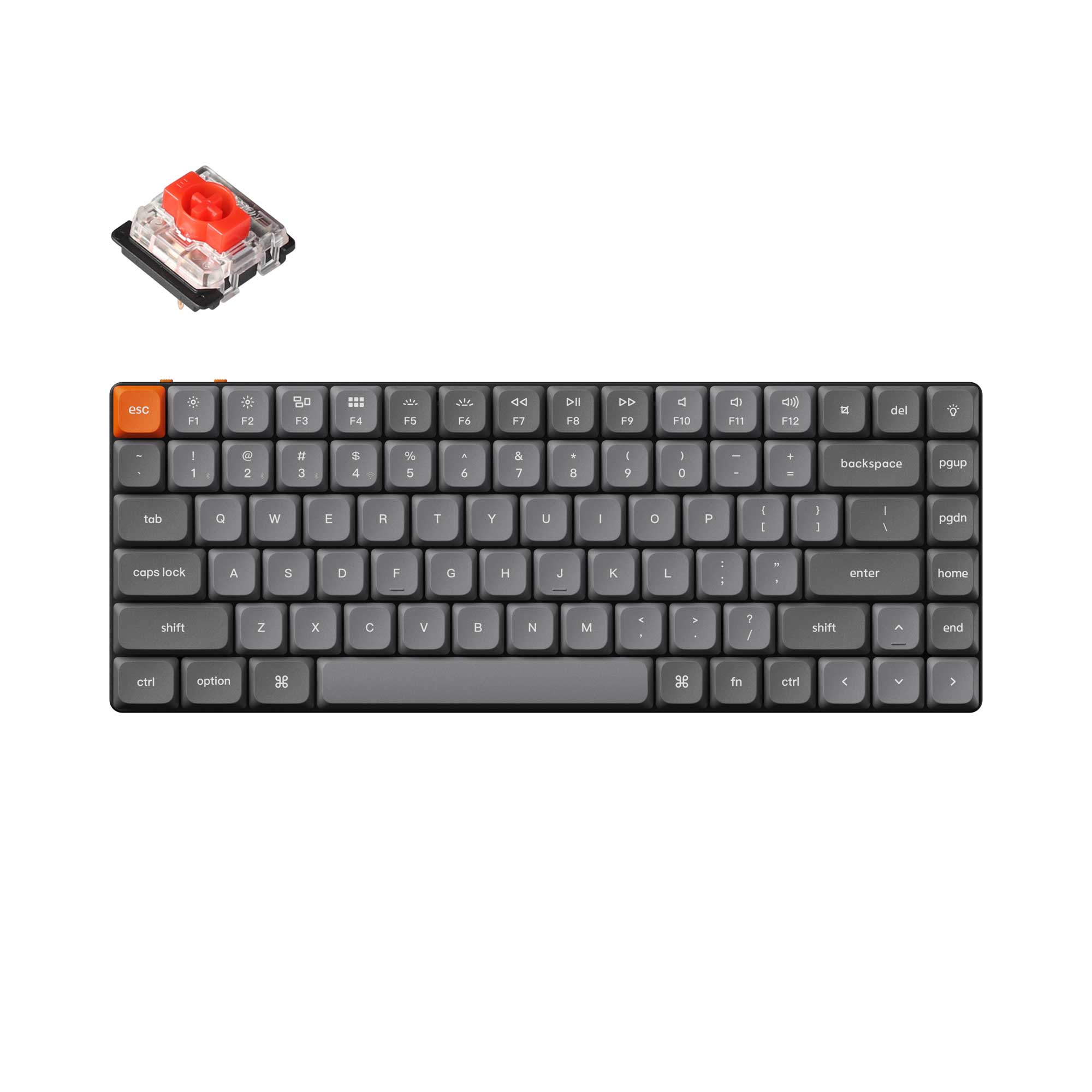 Gaming Keyboard Tester - Keychron K3 Max QMK/VIA Teclado mecânico