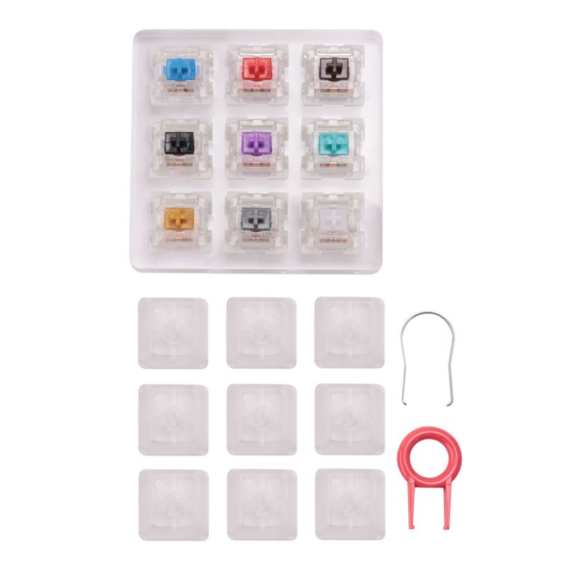Gaming Keyboard Blue Switches - Testador de Interruptores YSS-9 para Outemu,