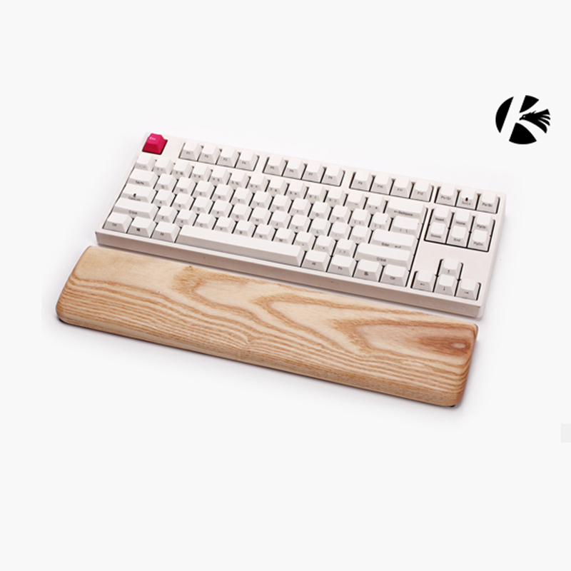 Gaming Keyboard Ergonomic - Kashcy sólido cinzeiro descanso de palma