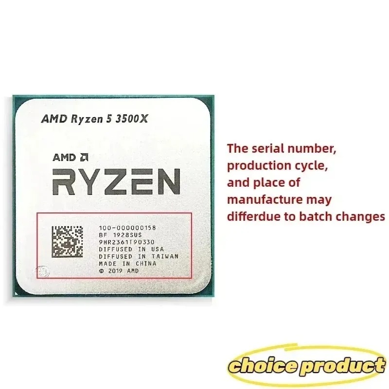 Processador AMD R5 3500X Novo  - Amd Cpu Ryzen 5 avaliação e preço