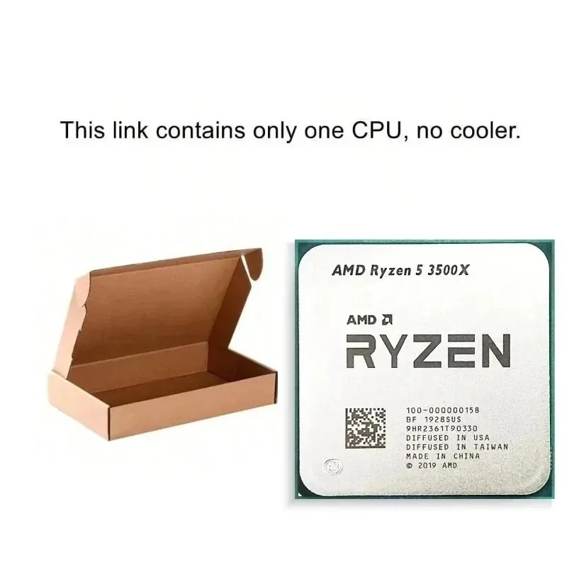 Processador AMD R5 3500X Novo  - Amd Cpu Ryzen 5 avaliação e preço