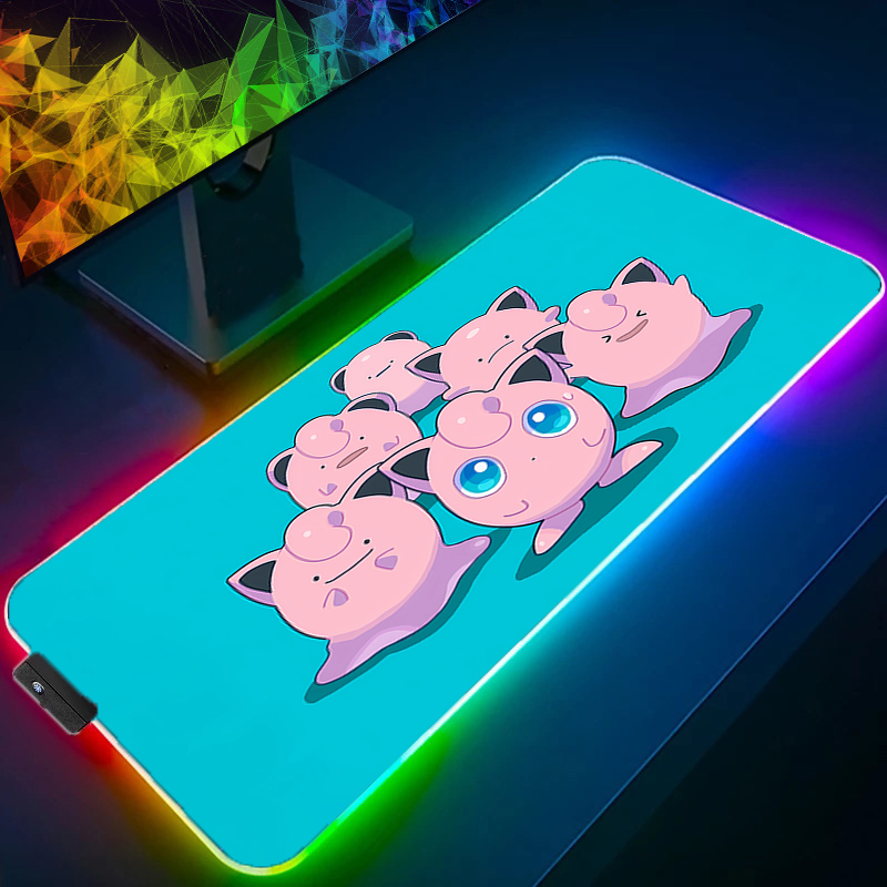 Rgb grande mouse pad tapetes d - Gaming Keyboard Top avaliação e preço