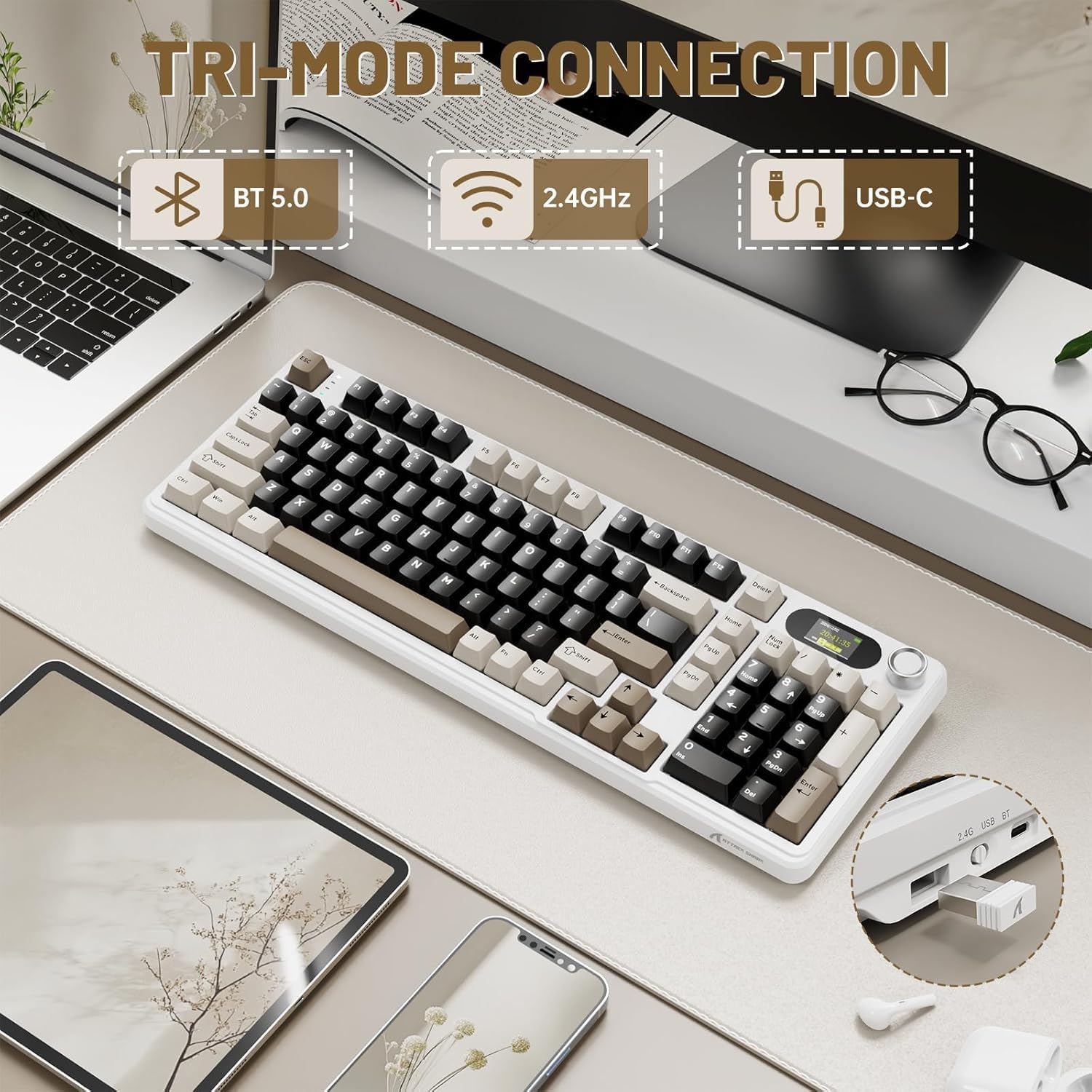 ATTACK SHARK X98Pro Teclado Me - Keyboard Gaming Mac avaliação e preço