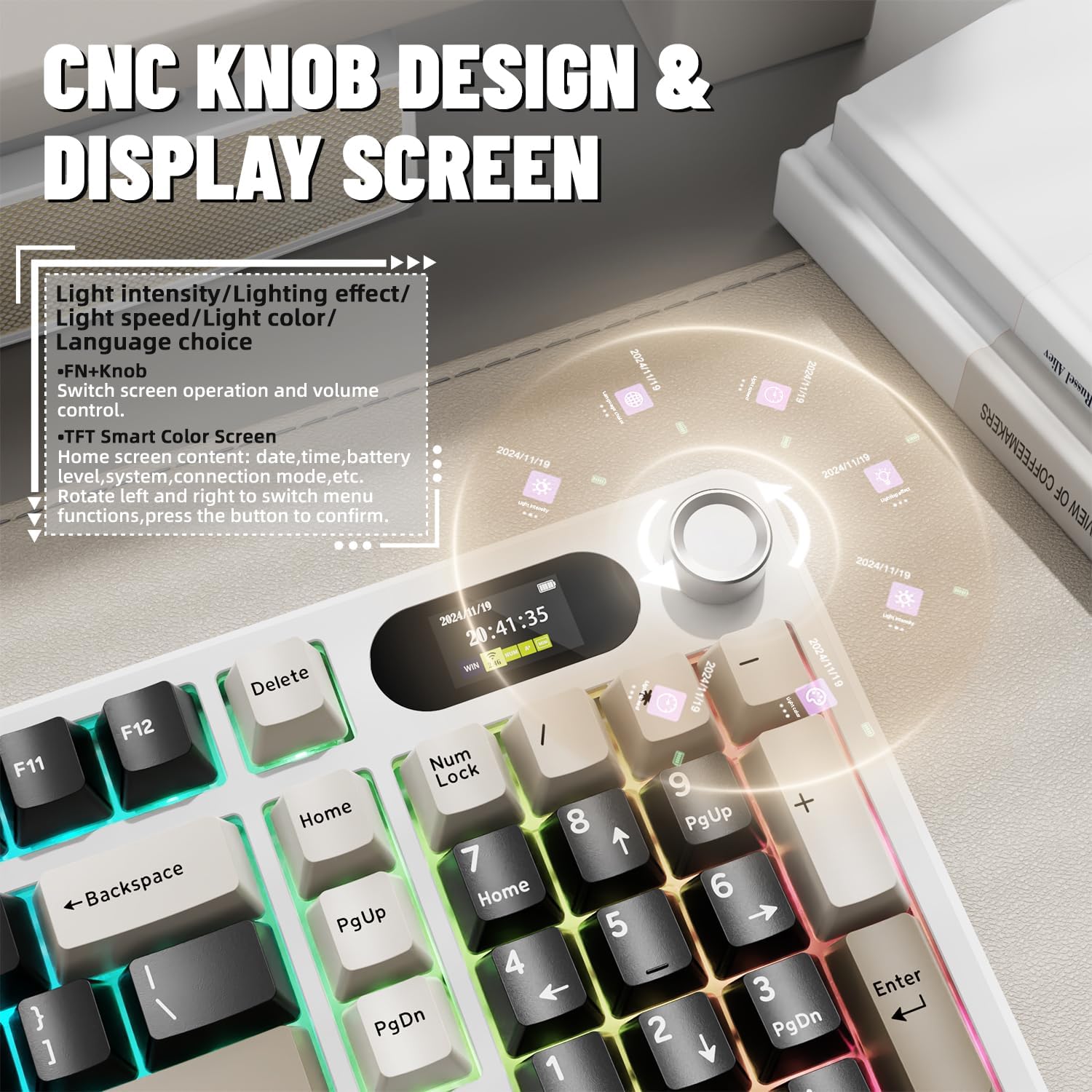 ATTACK SHARK X98Pro Teclado Me - Keyboard Gaming Mac avaliação e preço