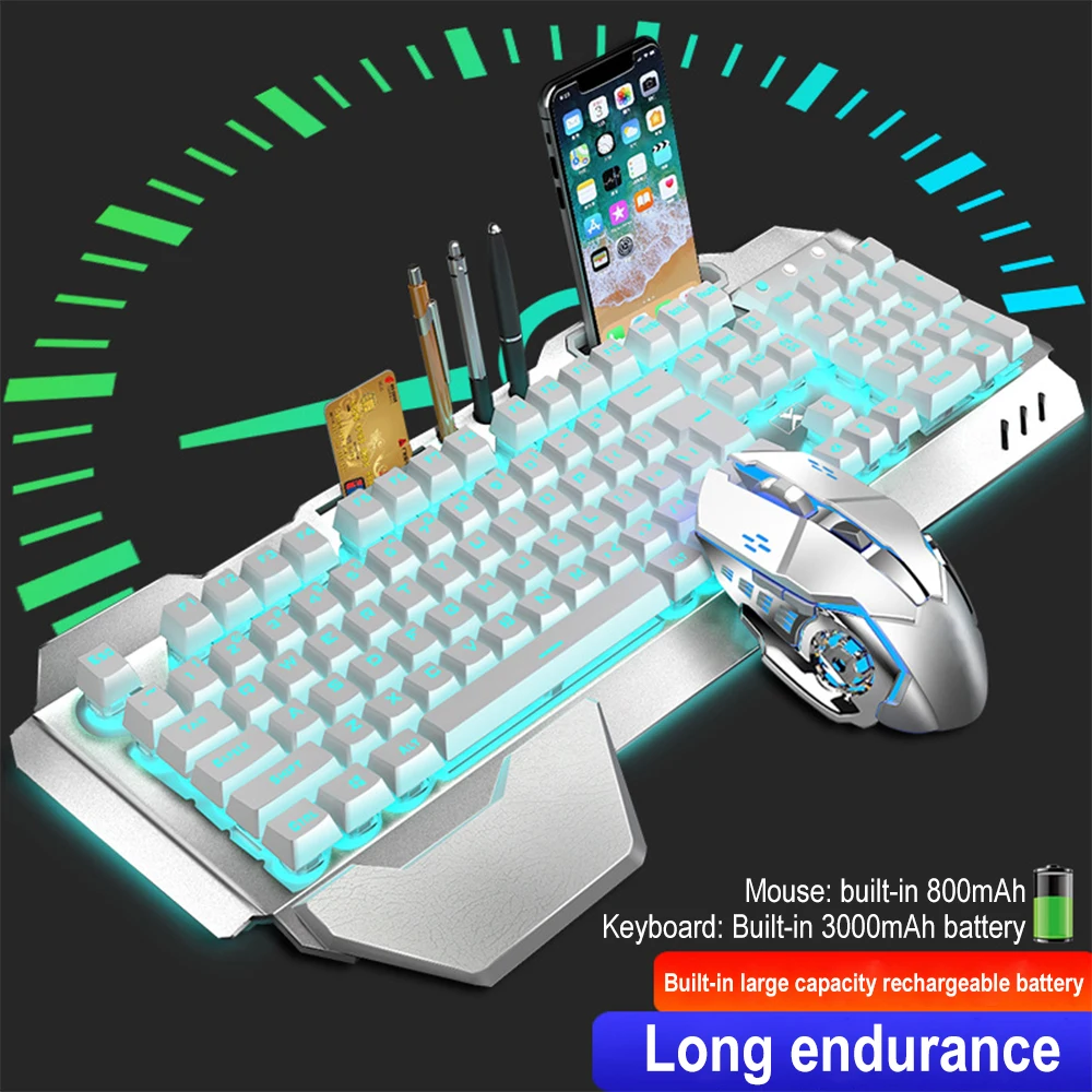 K680 Teclado e Mouse Sem Fio R - Gaming Keyboard And Mouse Combo Wireless avaliação e preço