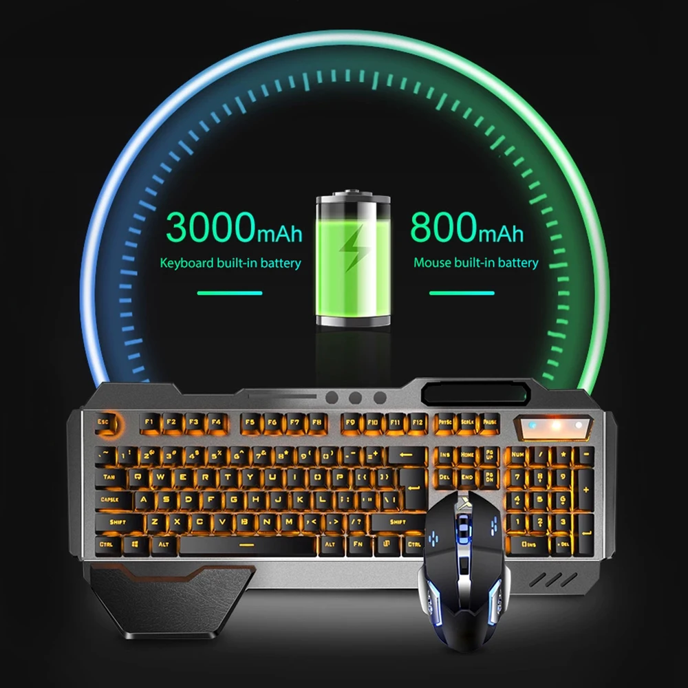 K680 Teclado e Mouse Sem Fio R - Gaming Keyboard And Mouse Combo Wireless avaliação e preço