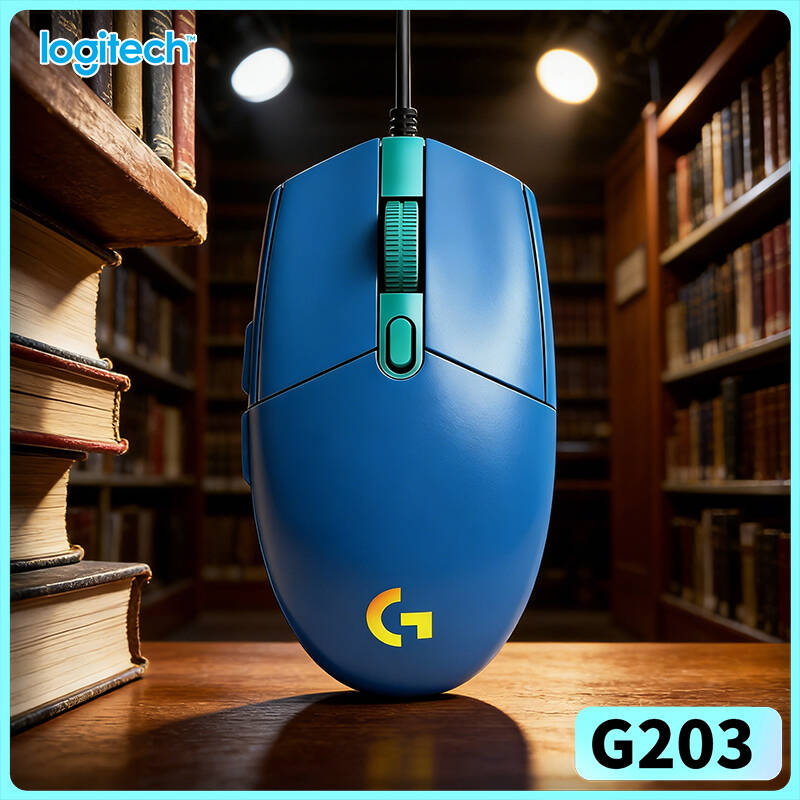 Mouse Gamer Logitech G203 LIGH - Logitech Mouse G203 avaliação e preço