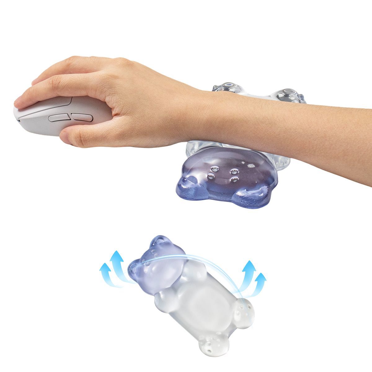 Apoio de Pulso em Gel Transpar - Gaming Keyboard No Number Pad avaliação e preço
