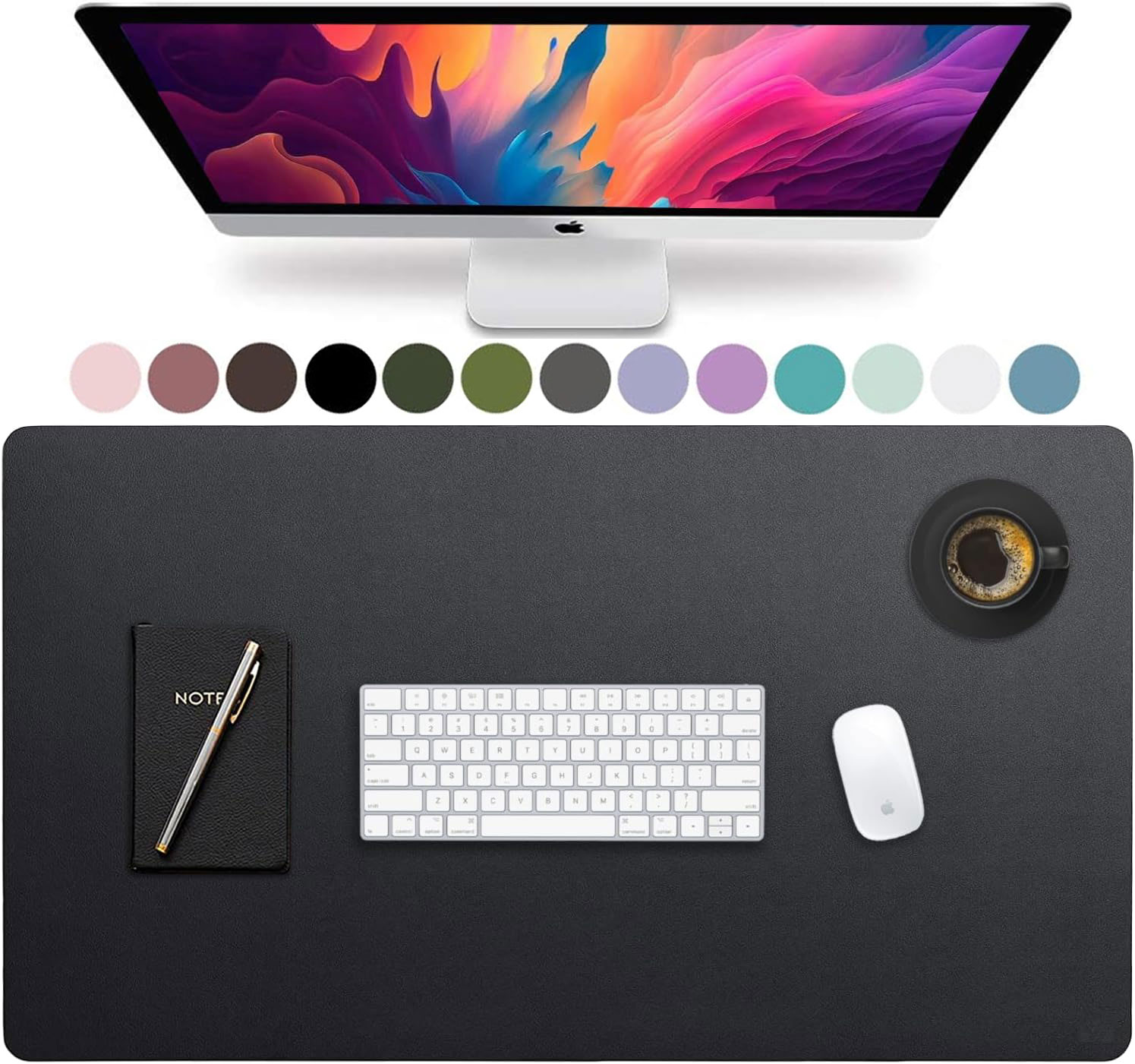 Tapete de Mesa Grande em Couro - Gaming Keyboard And Mouse avaliação e preço