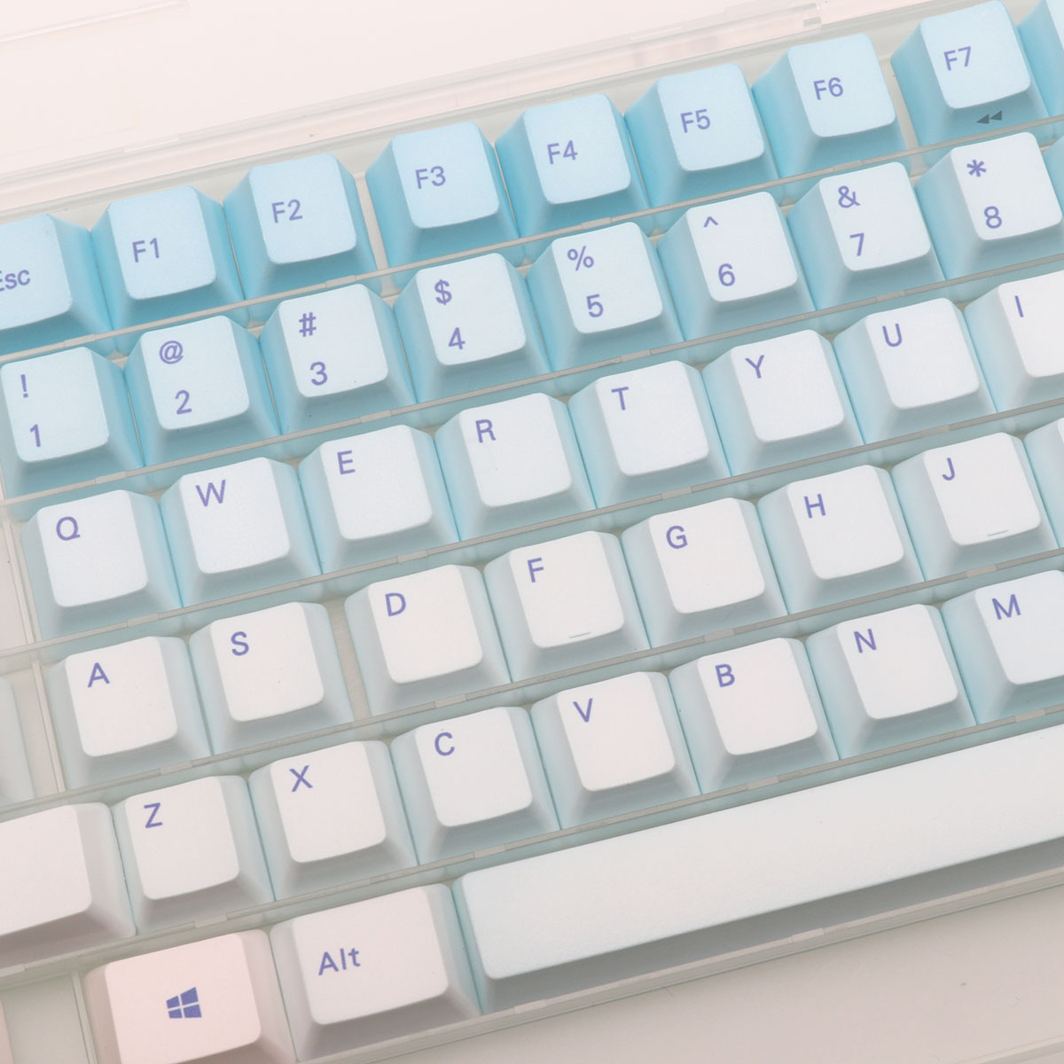 87 teclas azul fosco teclas ce - Gaming Keyboard Blue Switches avaliação e preço