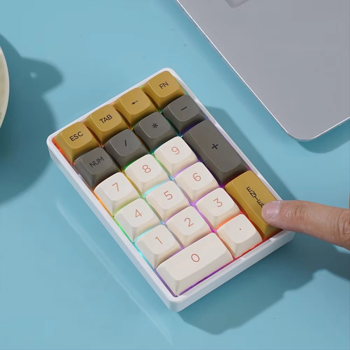 Teclado Numérico Mini N86R 21  - Gaming Keyboard No Number Pad avaliação e preço