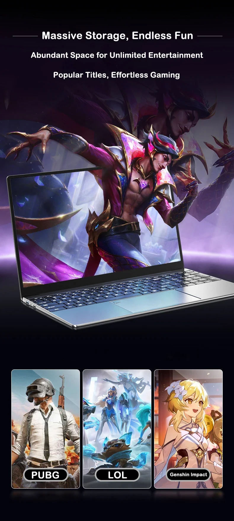 Notebook Empresarial Portátil  - Gaming Keyboard Backlit avaliação e preço