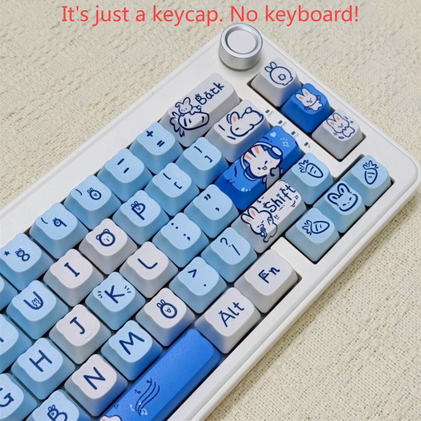 Conjunto de Teclas PBT com Per - Gaming Keyboard Blue Switches avaliação e preço