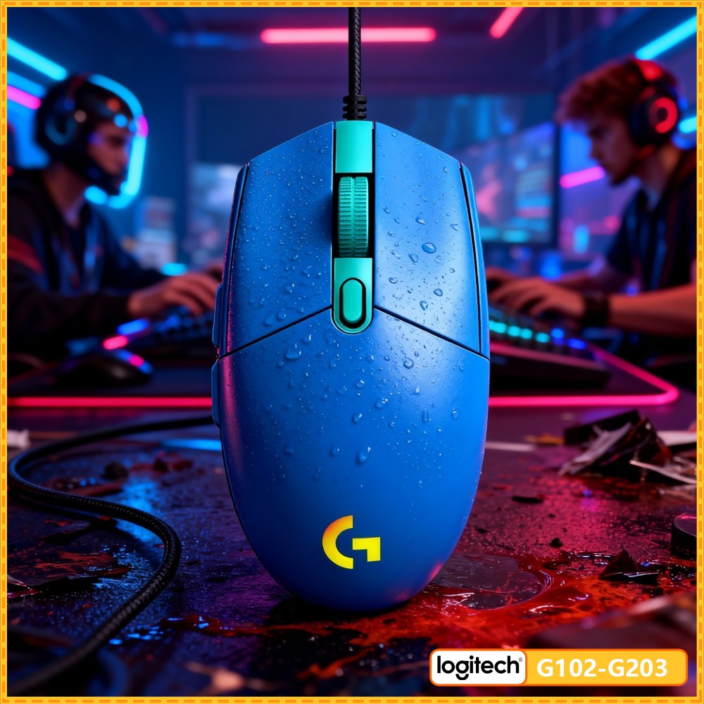 Mouse Logitech G203, Sensor Óp - Logitech Mouse G203 avaliação e preço
