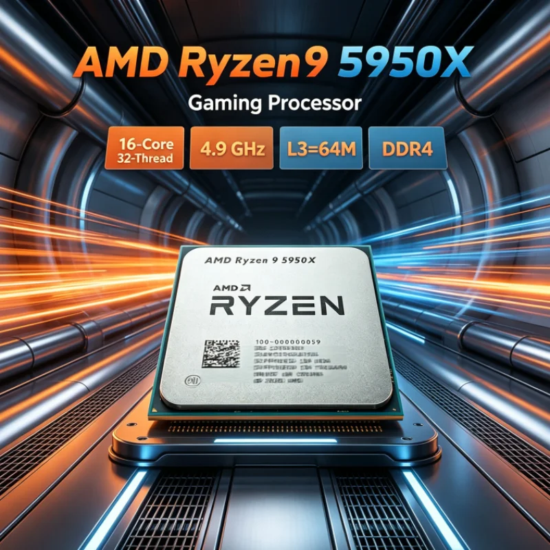 AMD Ryzen 9 5950X, mas sem coo - Amd Cpu Ryzen 9 avaliação e preço