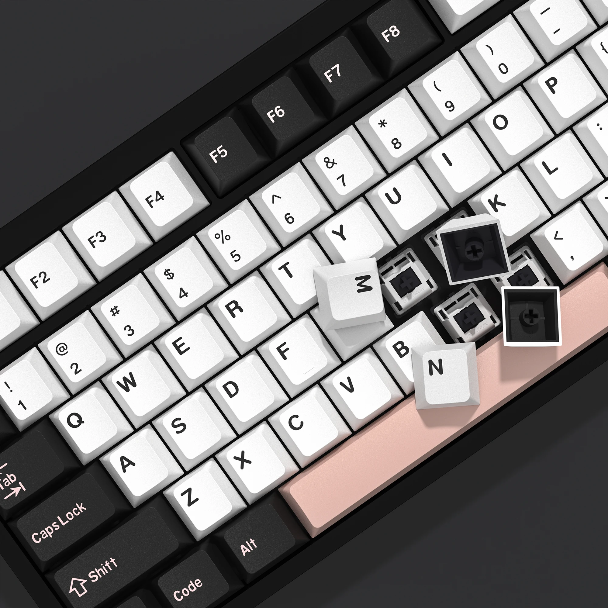 Kbdiy gmk olivia keycaps para  - Gaming Keyboard No Number Pad avaliação e preço