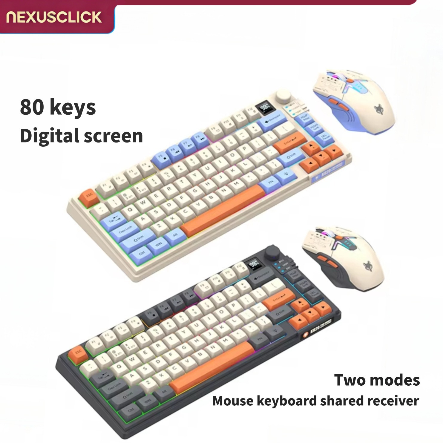 Combo de Teclado e Mouse Nexus - Gaming Keyboard And Mouse Combo Wireless avaliação e preço
