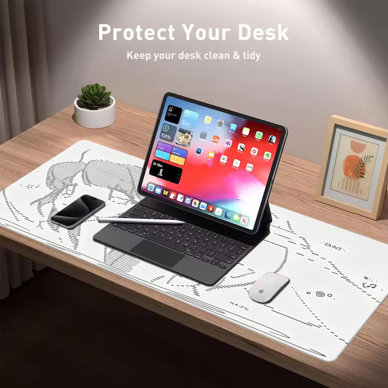 1Pç Mouse Pad de Couro Anime A - Gaming Keyboard And Mouse avaliação e preço